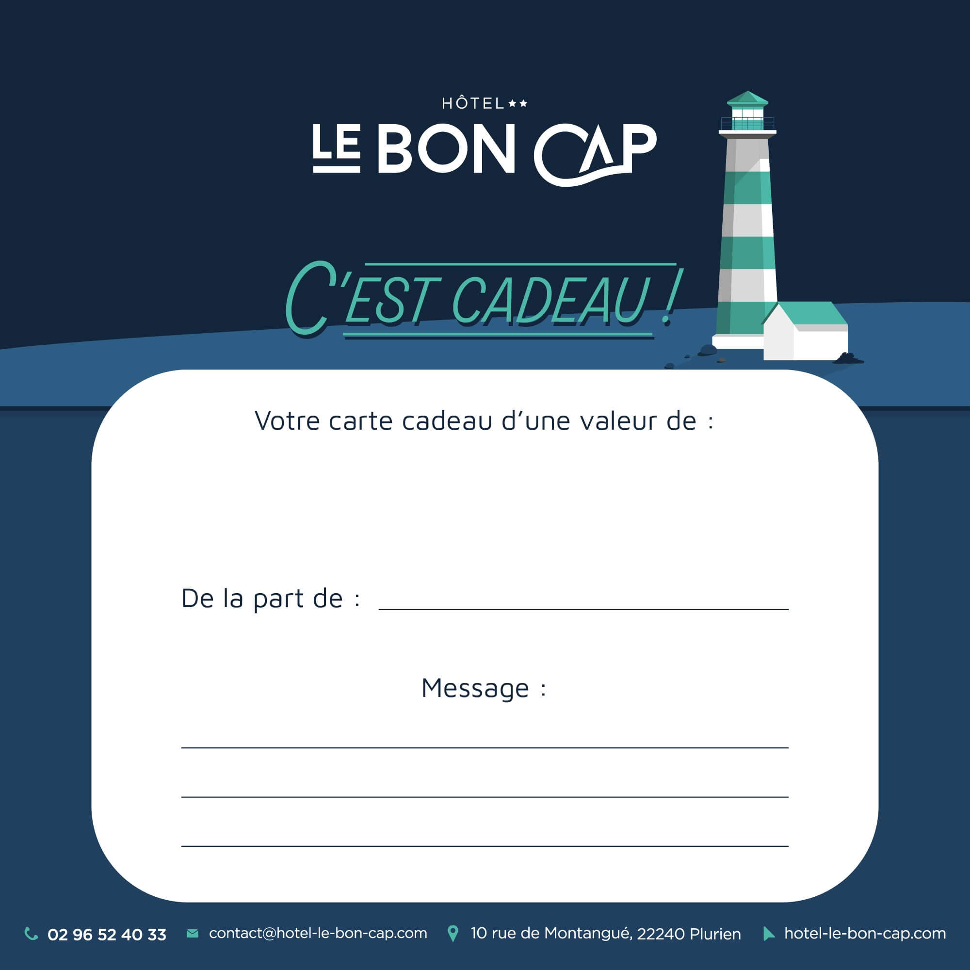 Offrez une carte cadeau